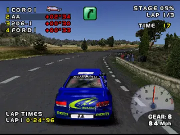 Need for Speed - V-Rally 2 (US) screen shot game playing